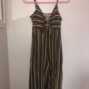 Stripped Jumpsuit